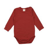Long-sleeved bodysuit made of cotton (organic)
